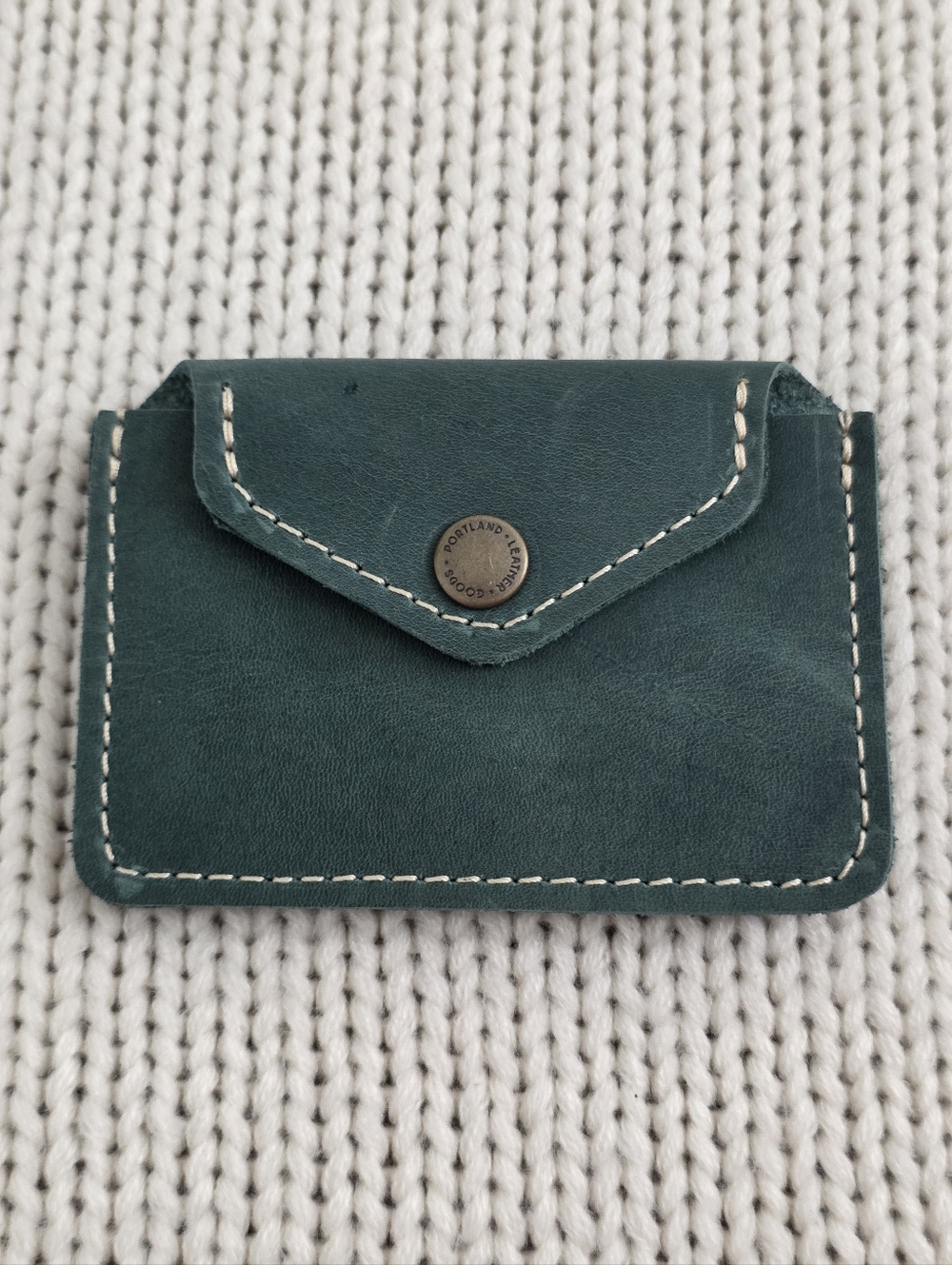 Portland Leather Lovebug Wallet, Green